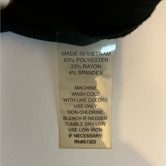 Chaus Dress Career Pants Black Size 8 - Picture 7 of 7